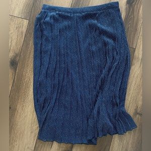 Abercrombie Midi Chiffon Pleated Skirt